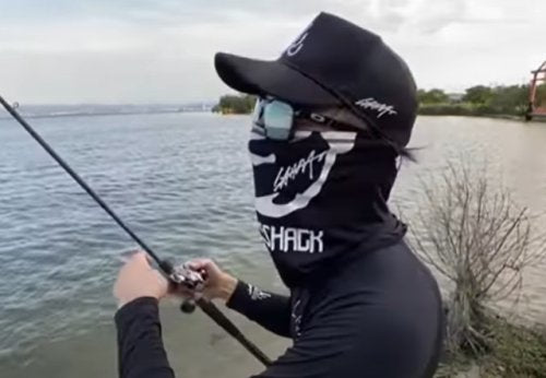 BASSHACK x LAHM PANDA SUNMASK & neck gaiter