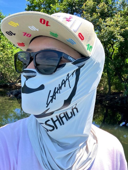 BASSHACK x LAHM PANDA SUNMASK & neck gaiter