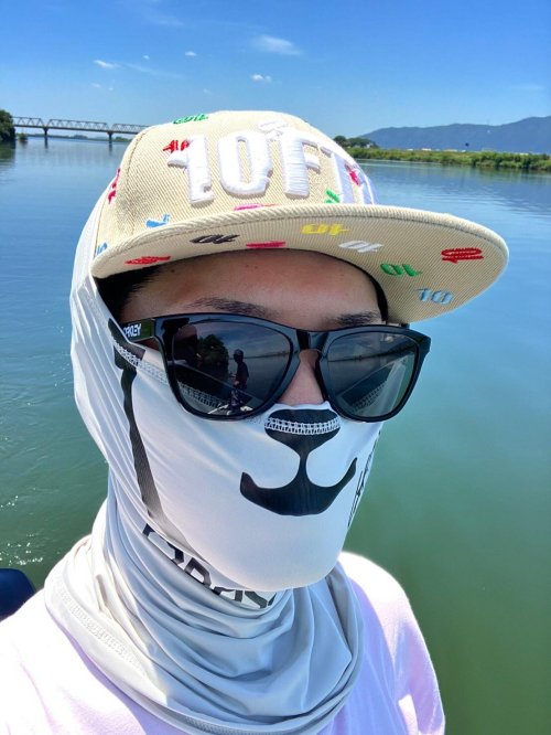 BASSHACK x LAHM PANDA SUNMASK & neck gaiter