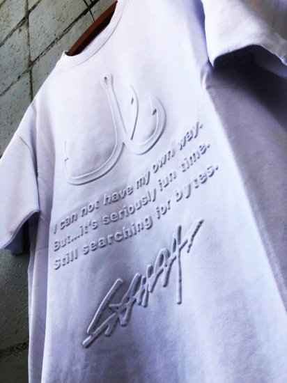 LAHM HOOK emboss wide TEE