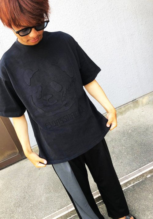 LAHM PANDA emboss wide TEE