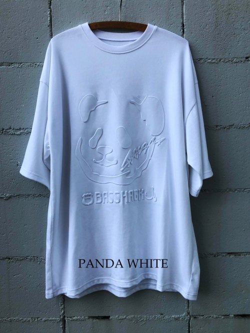 LAHM PANDA emboss wide TEE