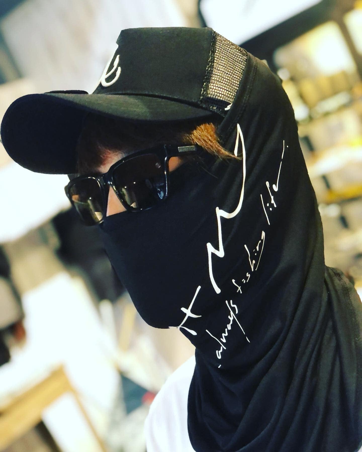 LAHM SUNMASK & neck gaiter NEW LAHM