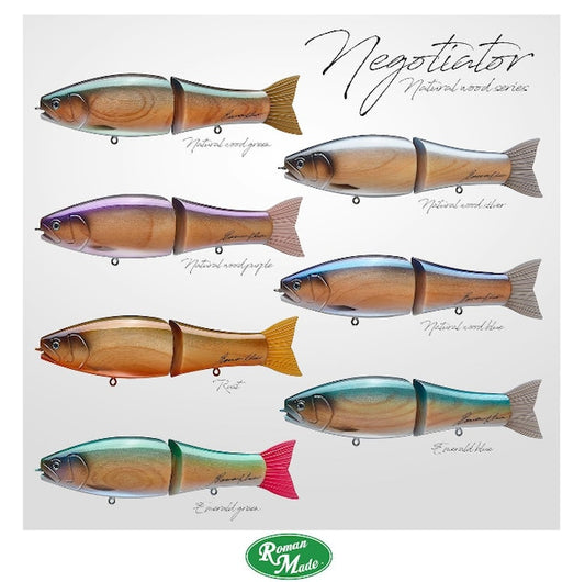 Roman Mede Negotiator Natural Wood Color